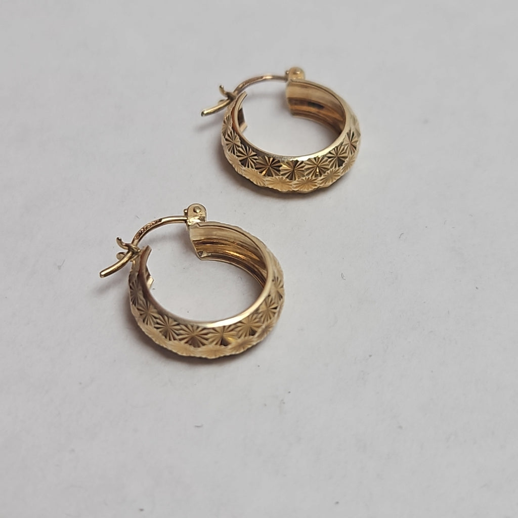 ARRACADAS PAR ORO 8 K 2 GRMS (SEMINUEVO)