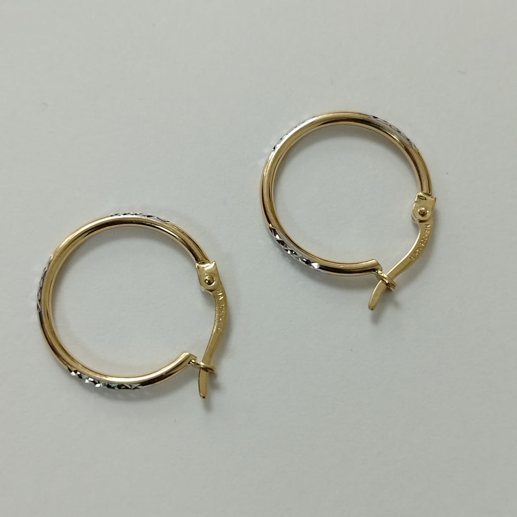 ARRACADAS ORO 14K 1.4 (NUEVO)