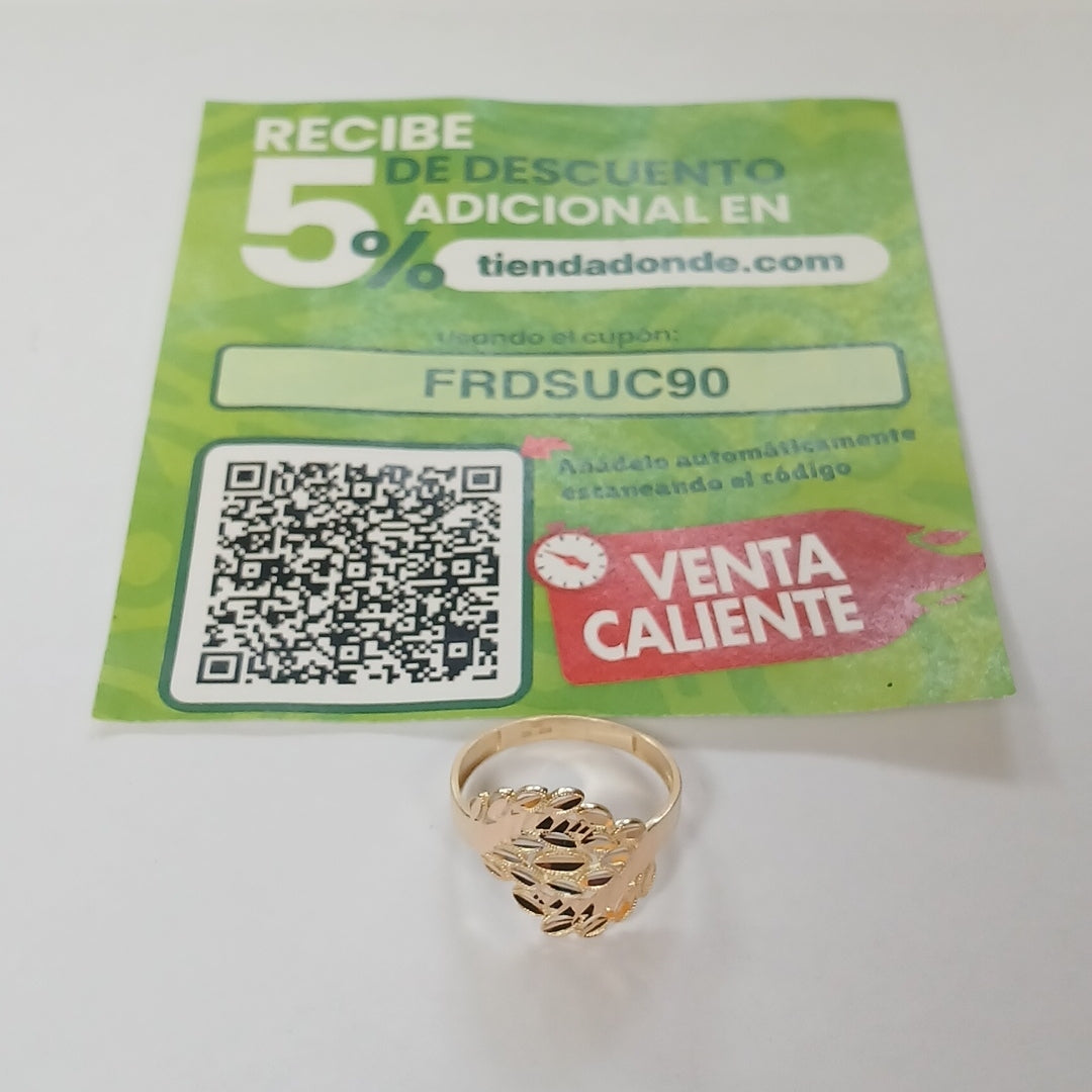 ANILLOS DAMA ORO 14K 2 (NUEVO)