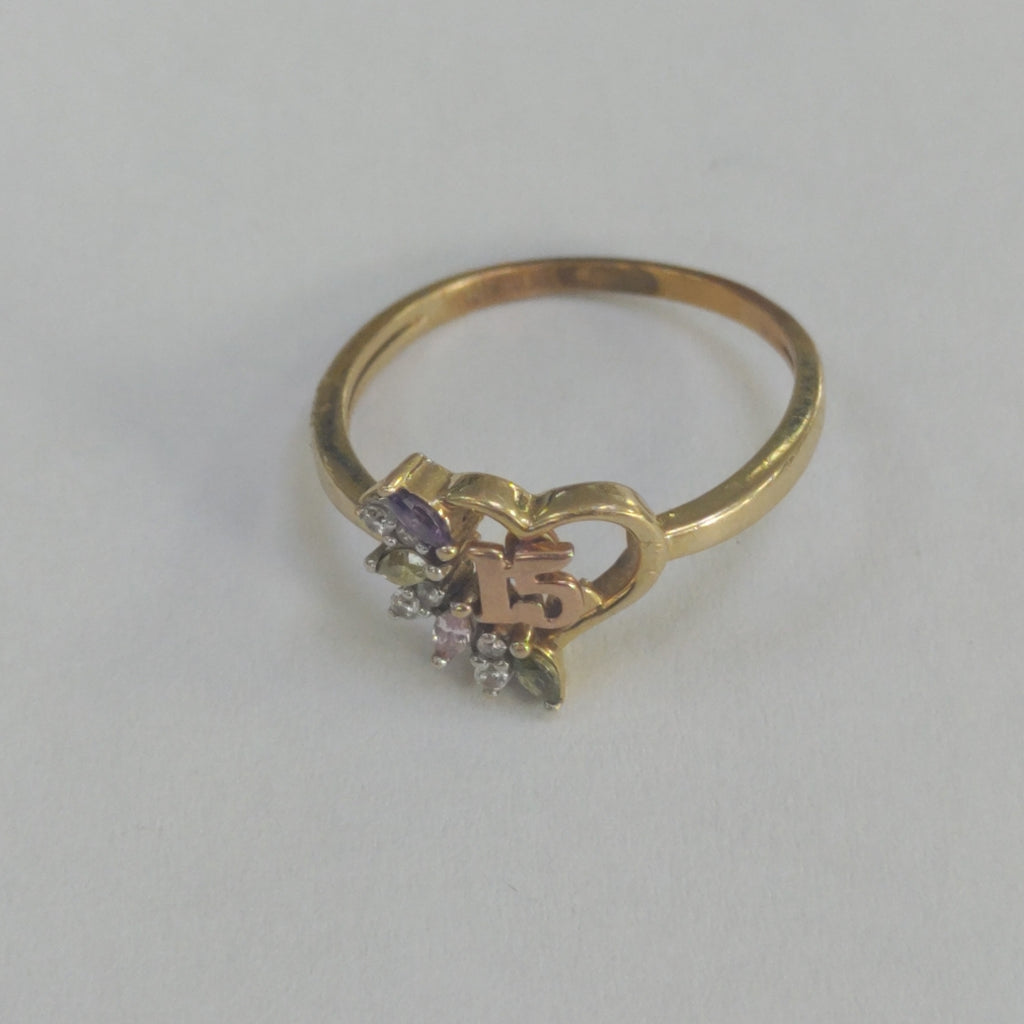 ANILLITO ORO 14 K 1.9 GRMS (SEMINUEVO)