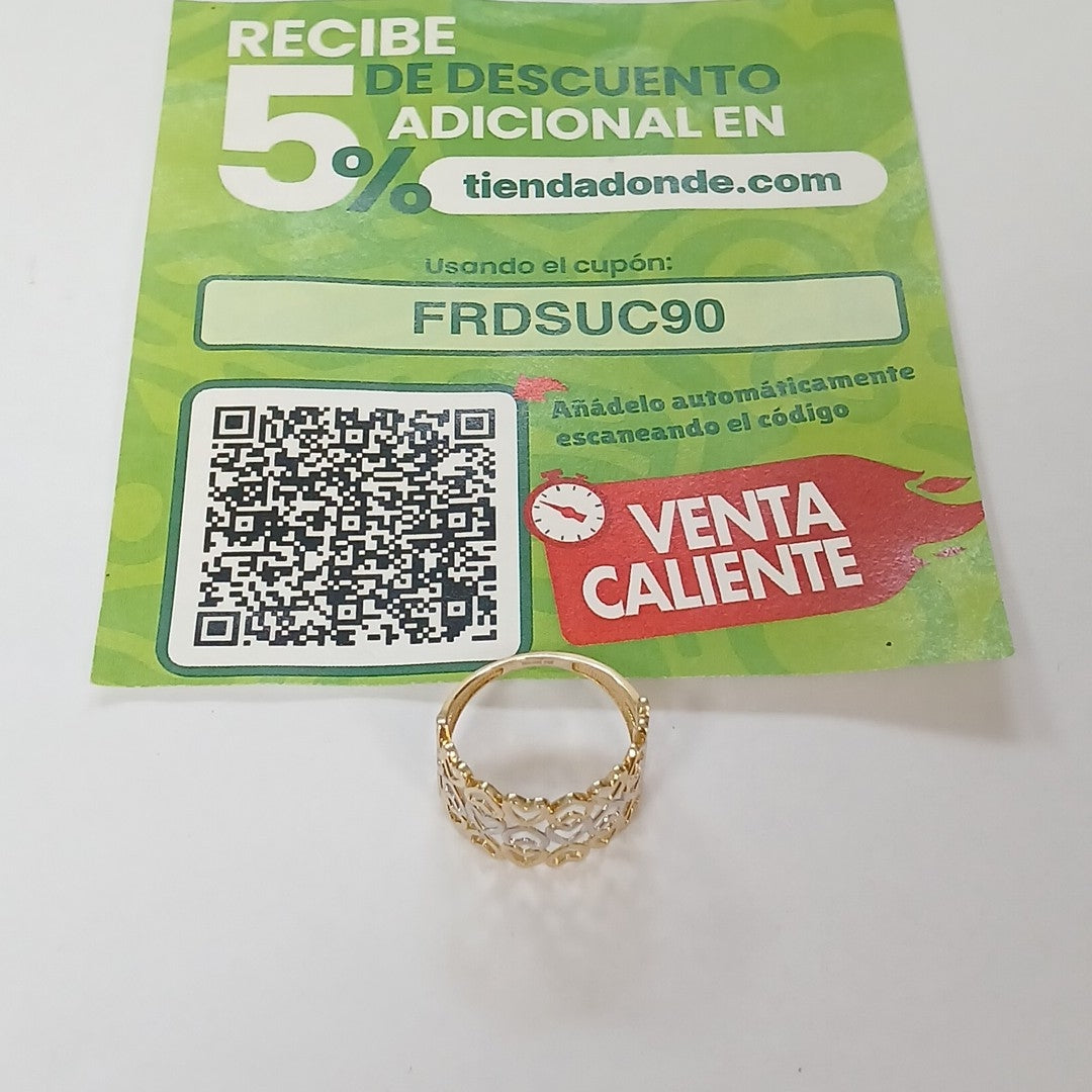 ANILLOS DAMA ORO 14K 2 (NUEVO)