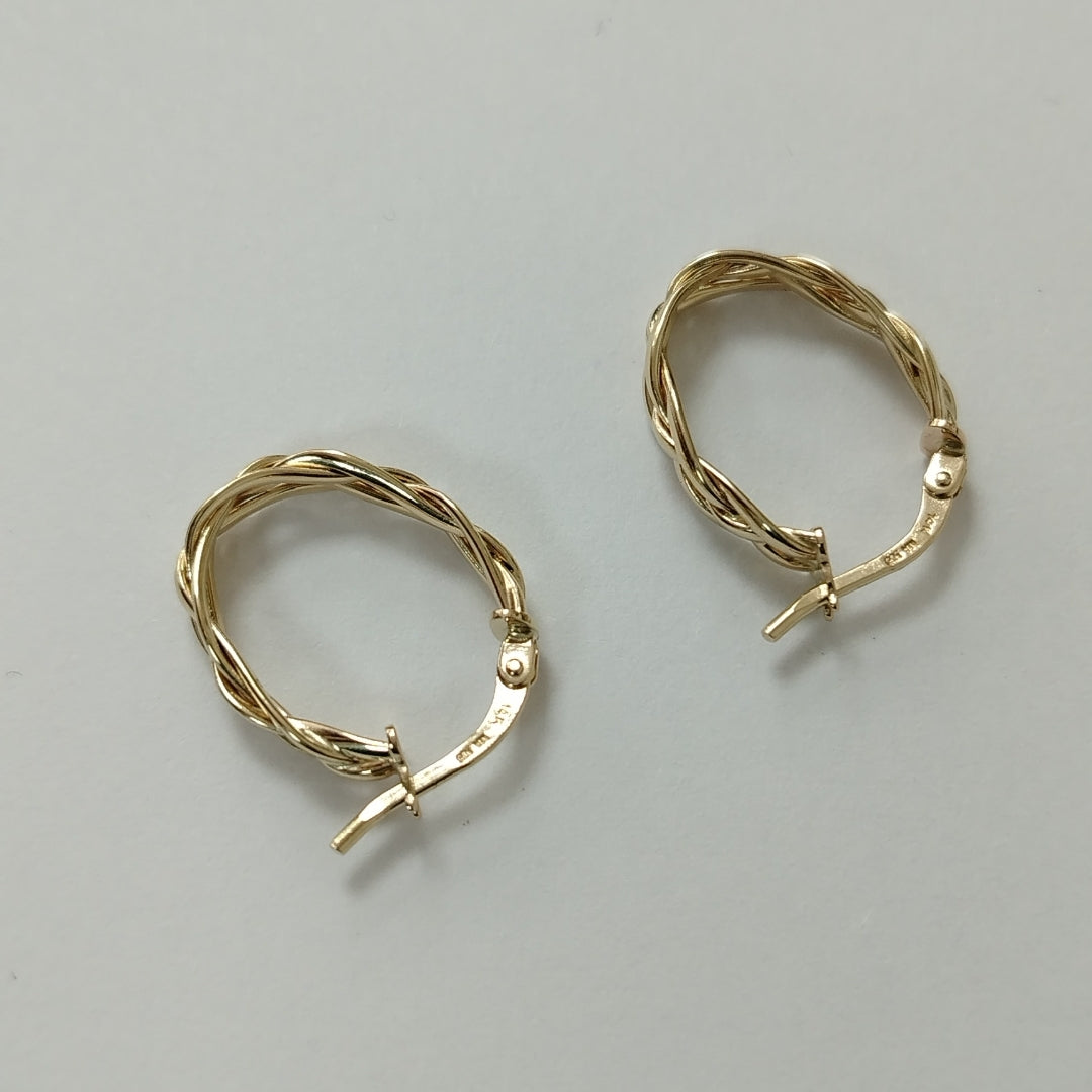 ARRACADAS ORO 14K 1.7 (NUEVO)