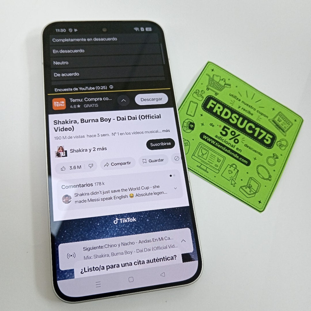 CELULAR OPPO RENO13 5G CPH2689 (2024) 512 GB 12 GB RAM (SEMINUEVO)