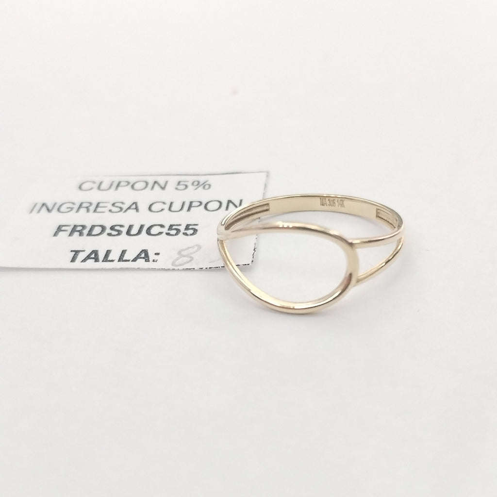 ANILLOS DAMA ORO 14K 1.1 (NUEVO)