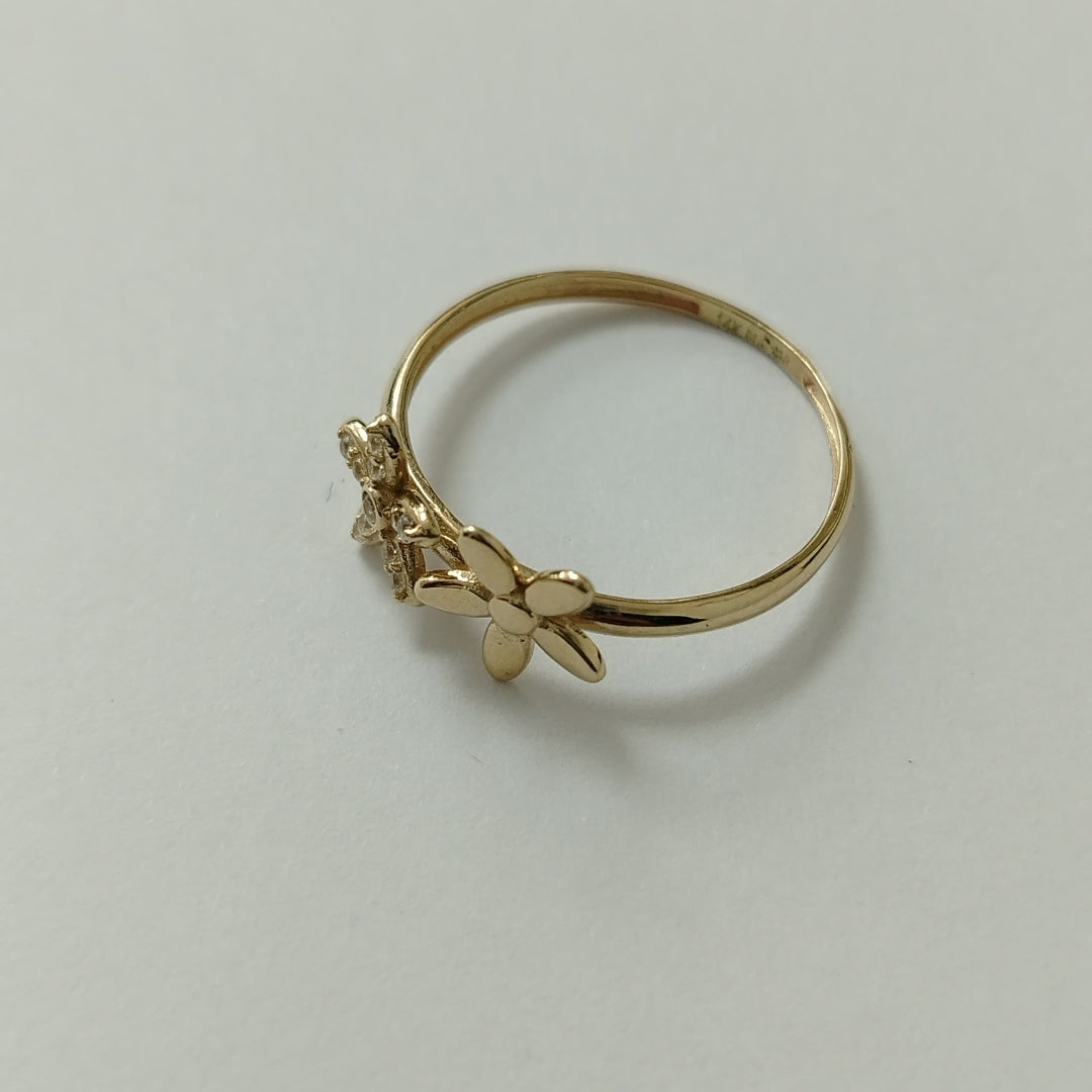 ANILLOS DAMA ORO 14K 1.6 (NUEVO)