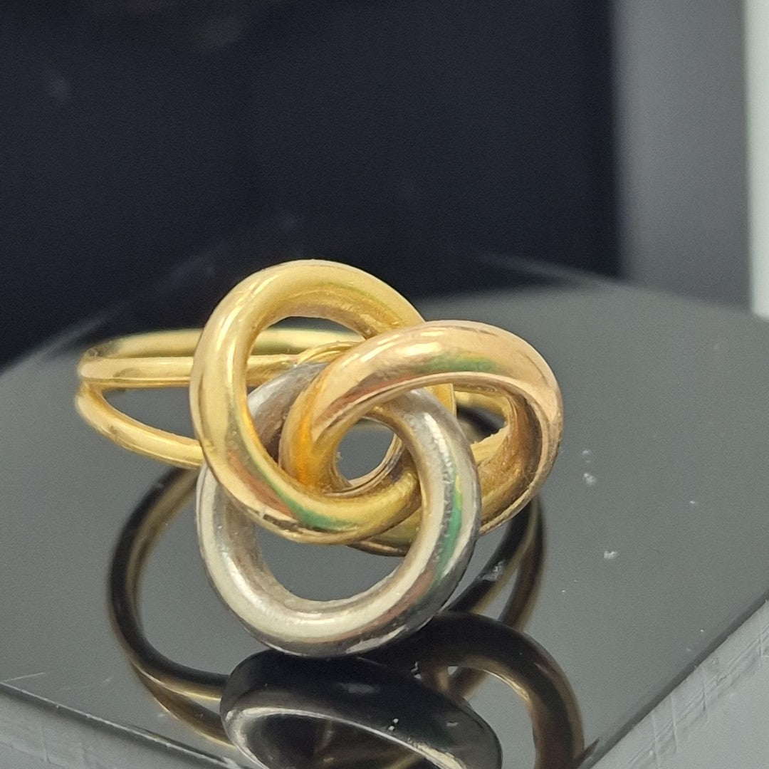 ANILLITO ORO COMBINADO 18 K 6,00 GRMS (SEMINUEVO)