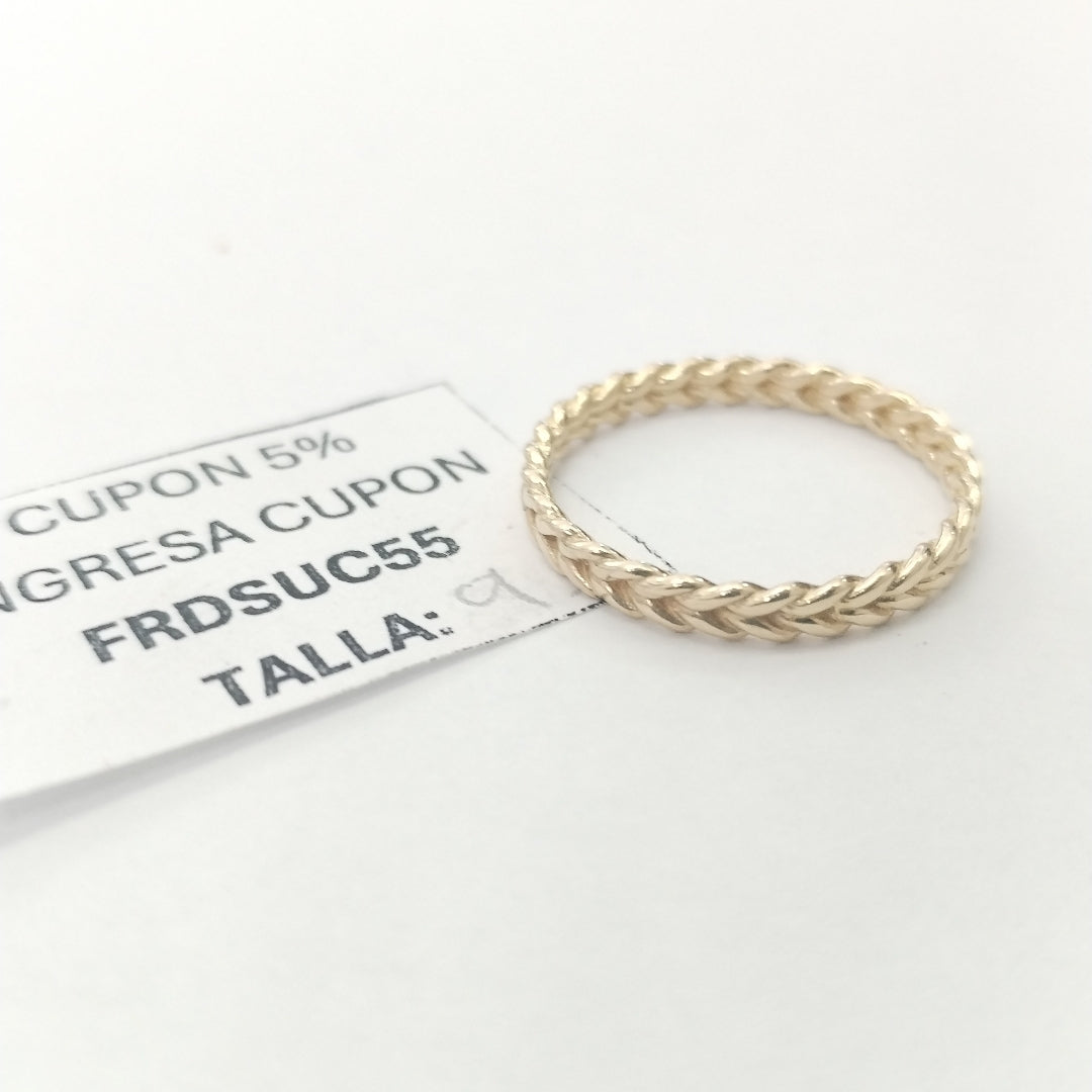 ANILLOS DAMA ORO 14K 2 (NUEVO)