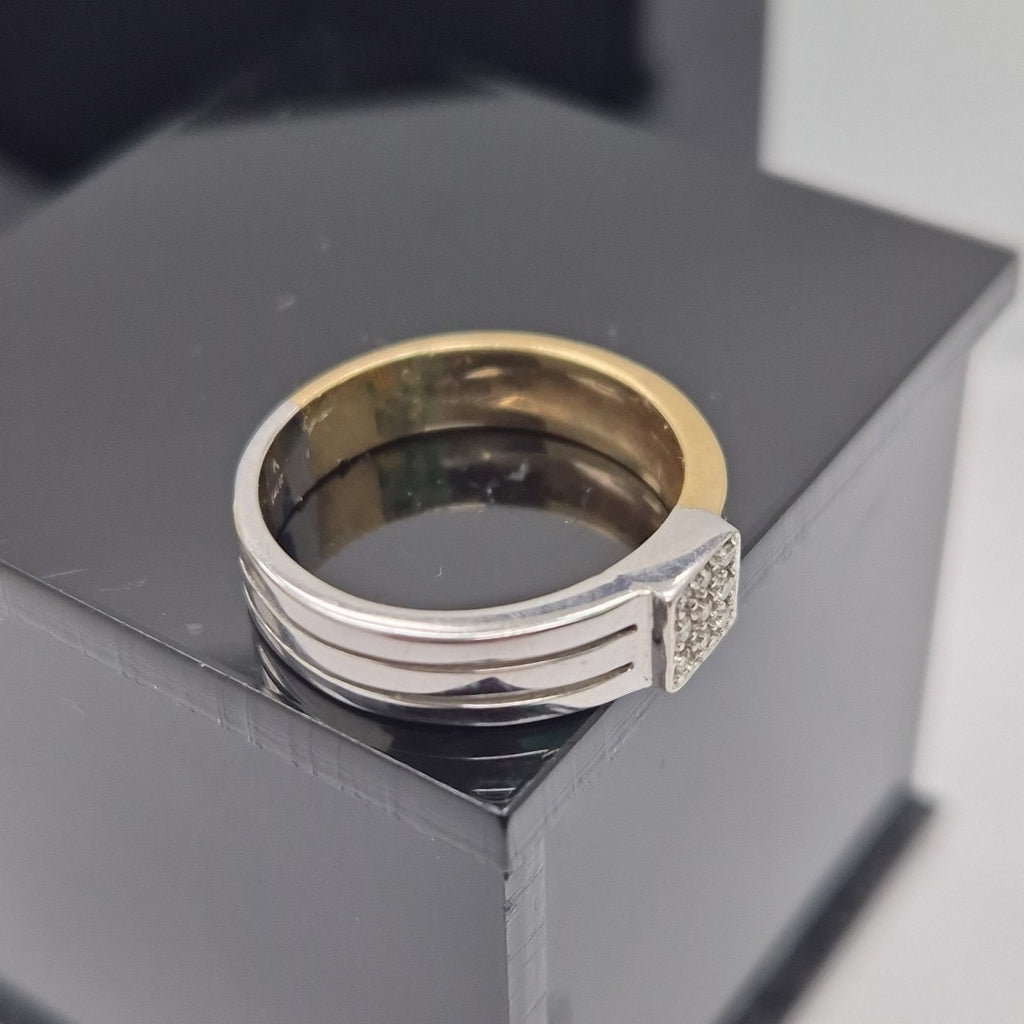 ANILLITO ORO,ORO BLANCO 14 K 4,70 GRMS (SEMINUEVO)