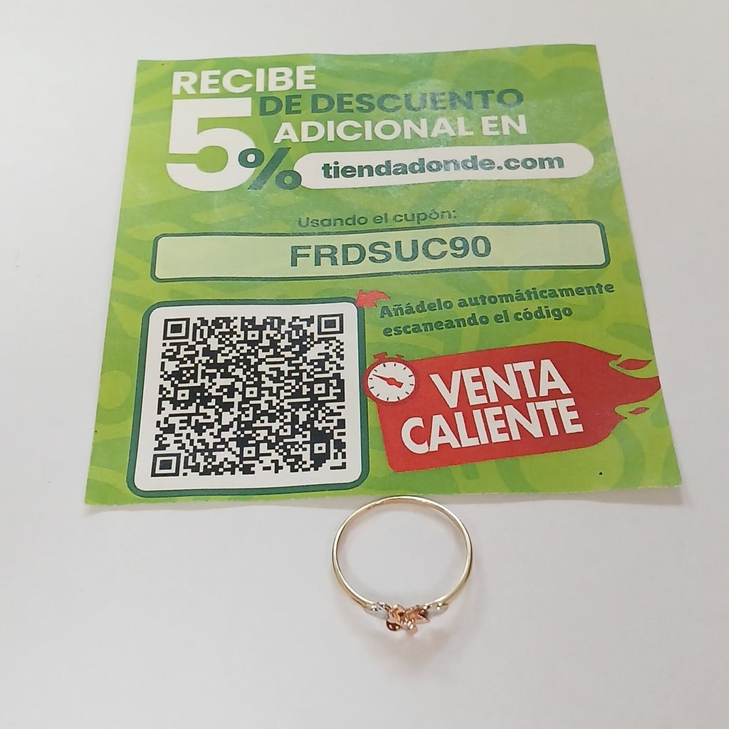 ANILLOS DAMA ORO 14K 1 (NUEVO)