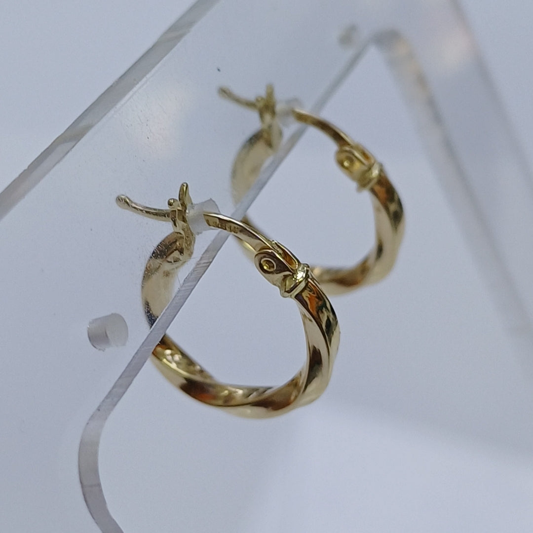 ARRACADAS ORO 14K 1.3 (NUEVO)