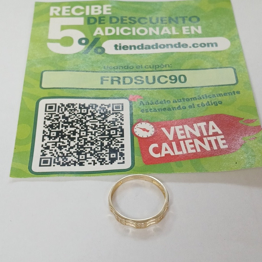 ANILLOS DAMA ORO 14K 1.2 (NUEVO)