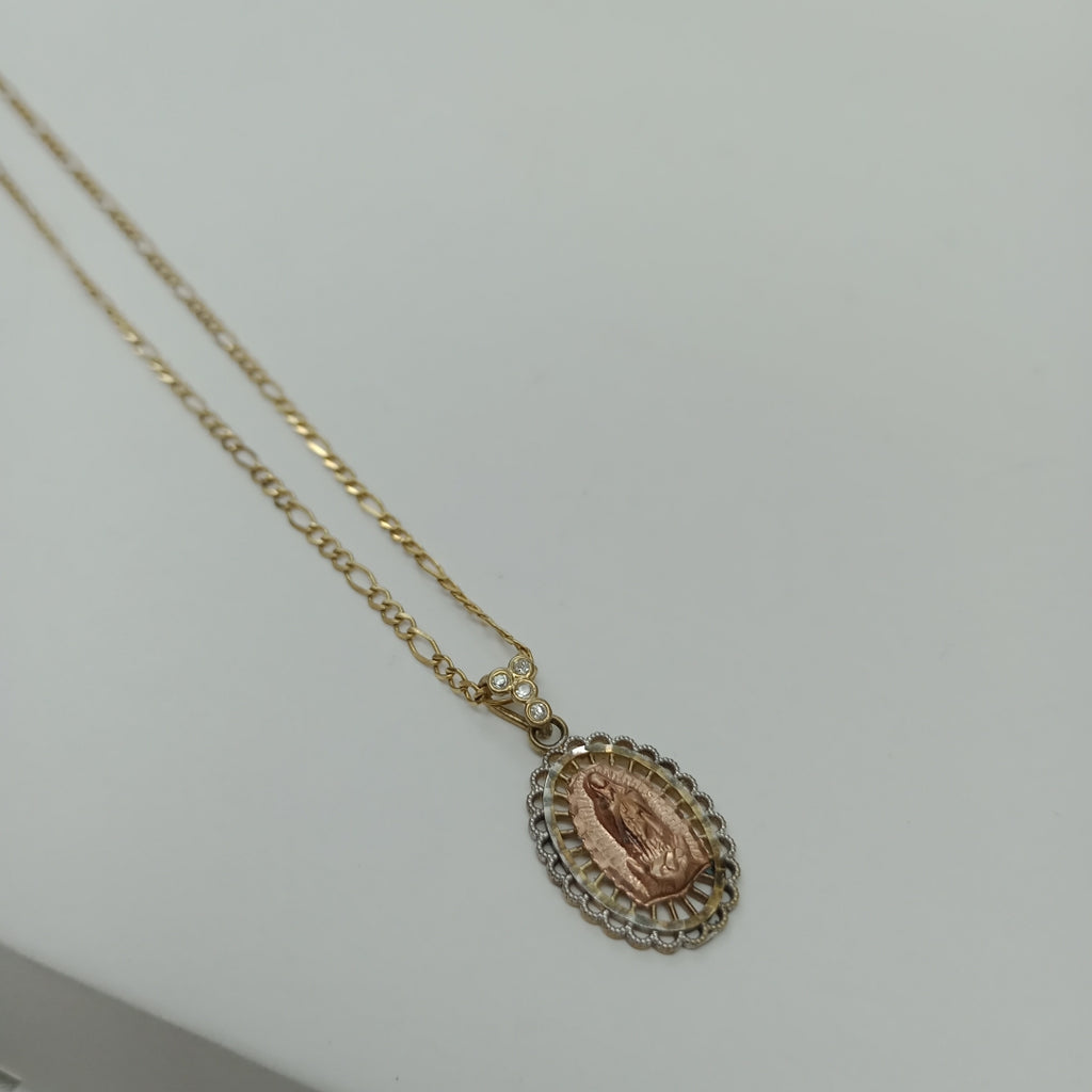 CADENA, DIJE ORO 10 K 2.9 GRMS (SEMINUEVO)