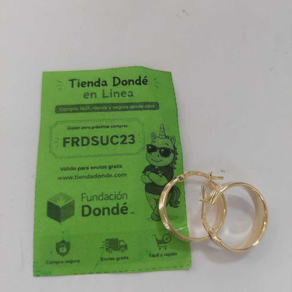 ARRACADAS ORO 14K 1.8 (NUEVO)