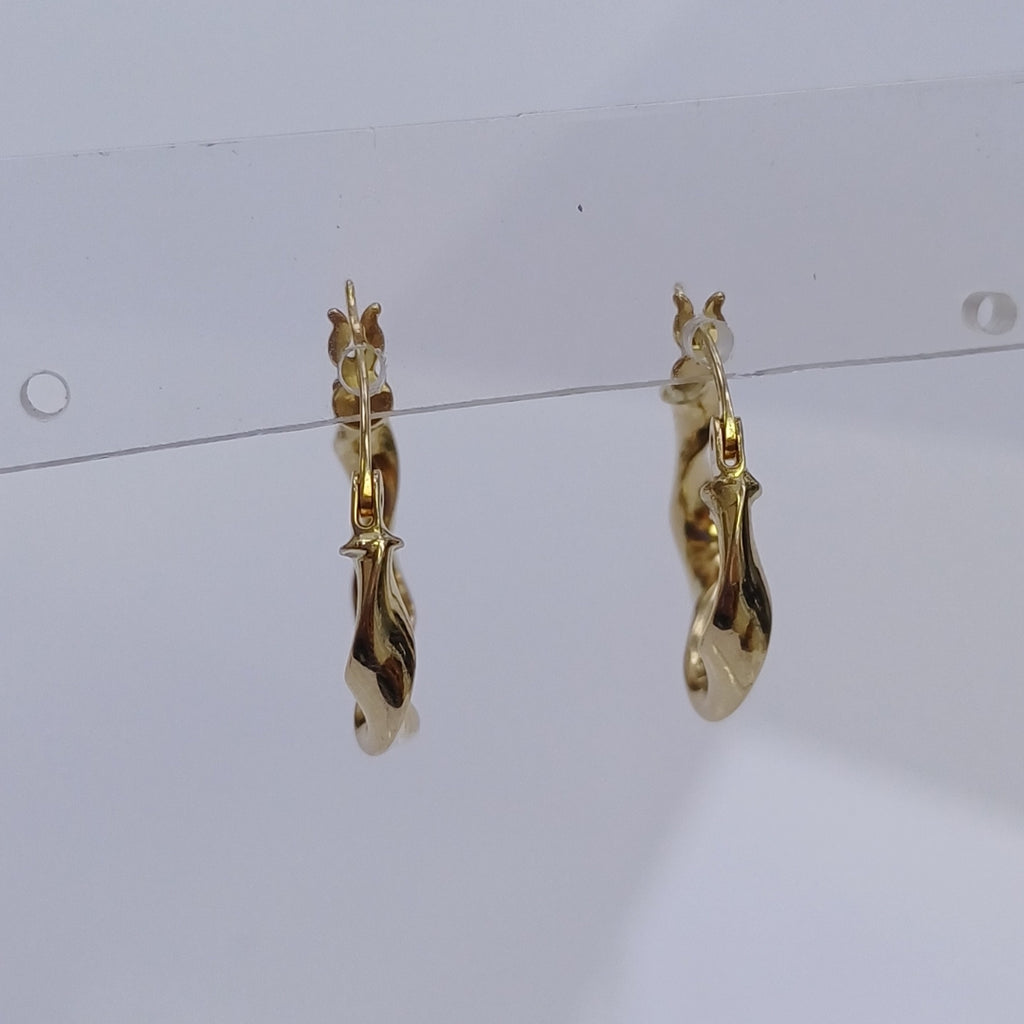 ARRACADAS ORO 14K 1.5 (NUEVO)