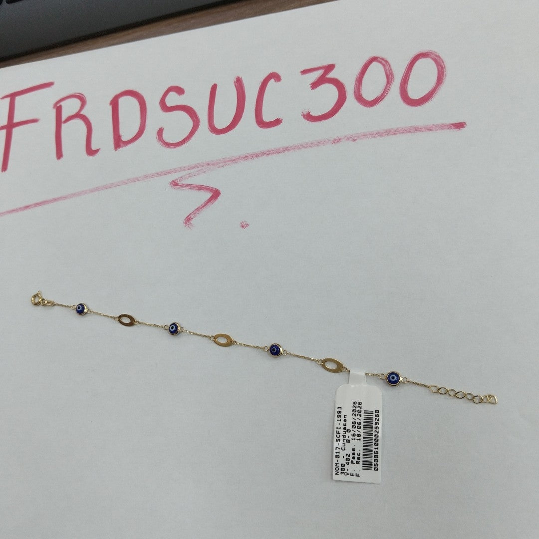 PULSERAS DAMA ORO 14K 1.2 (NUEVO)
