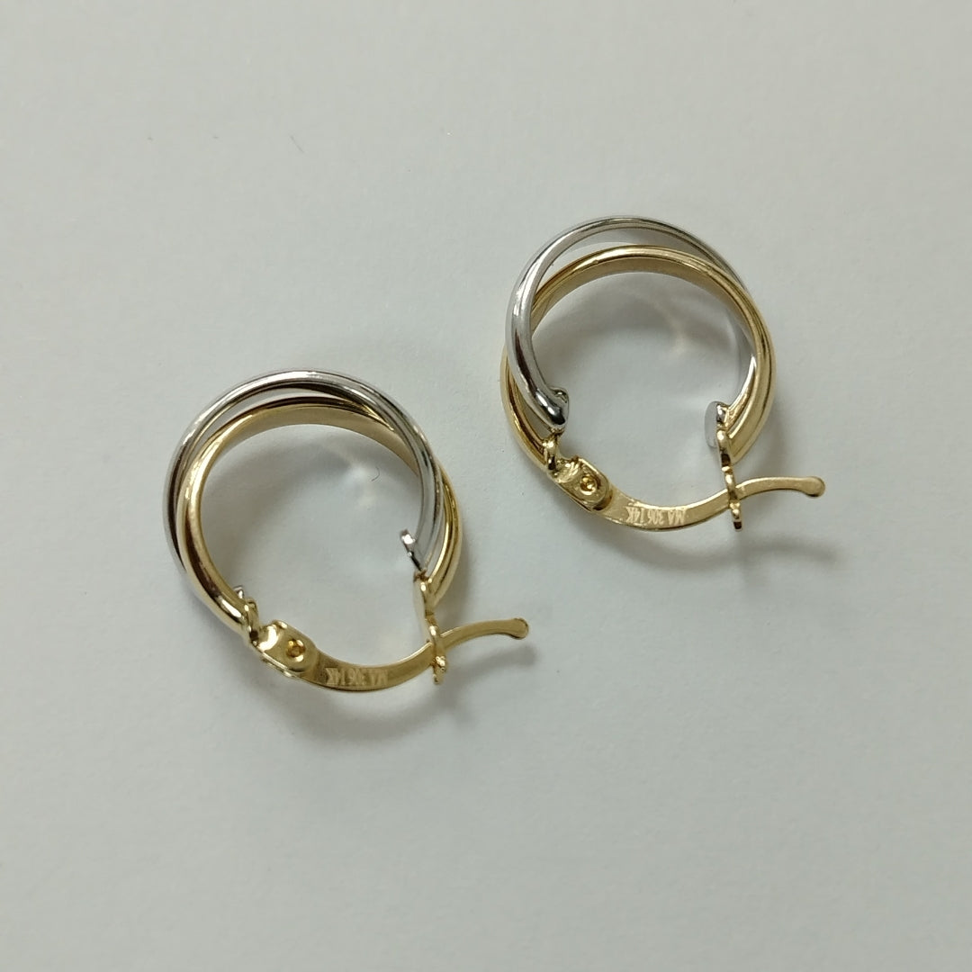 ARRACADAS ORO 14K 1.7 (NUEVO)