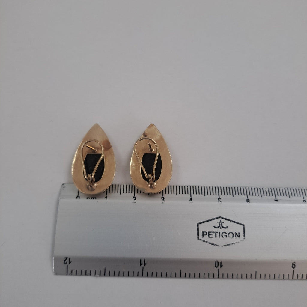 ARRACADAS PAR ORO 10 K 6,10 GRMS (SEMINUEVO)
