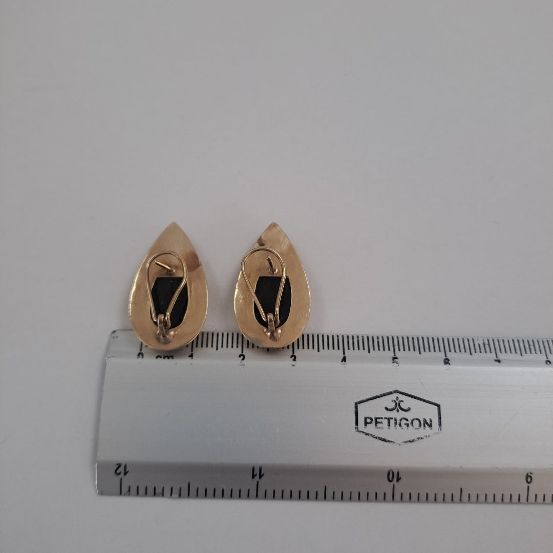 ARRACADAS PAR ORO 10 K 6,10 GRMS (SEMINUEVO)