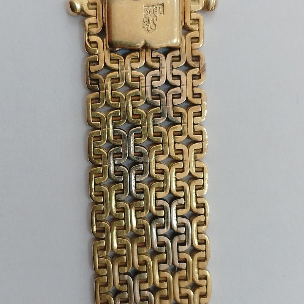 PULSERA RIGIDA ORO 18 K 44,60 GRMS (SEMINUEVO)
