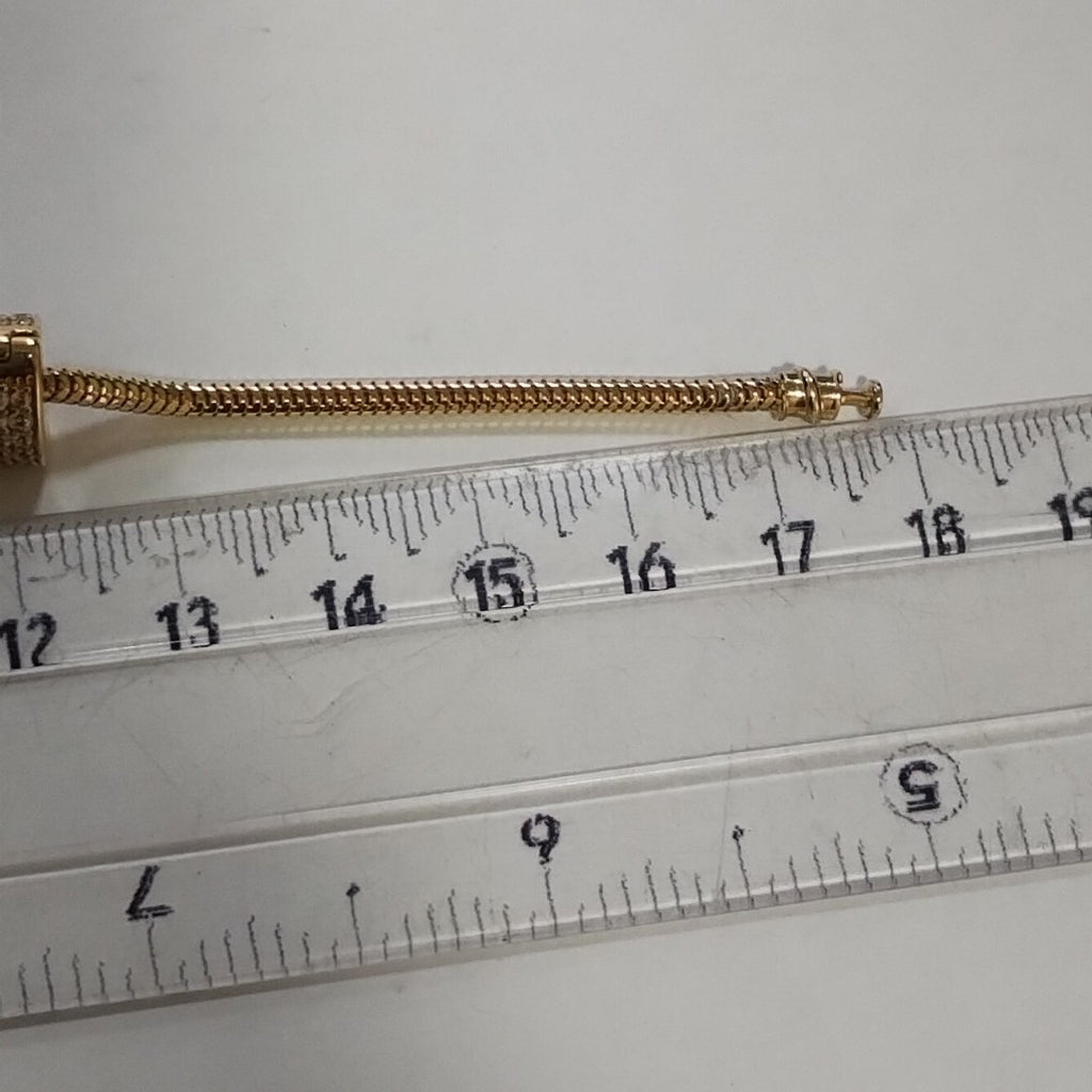 PULSERA CHARM ORO 14K 16.3 (NUEVO)