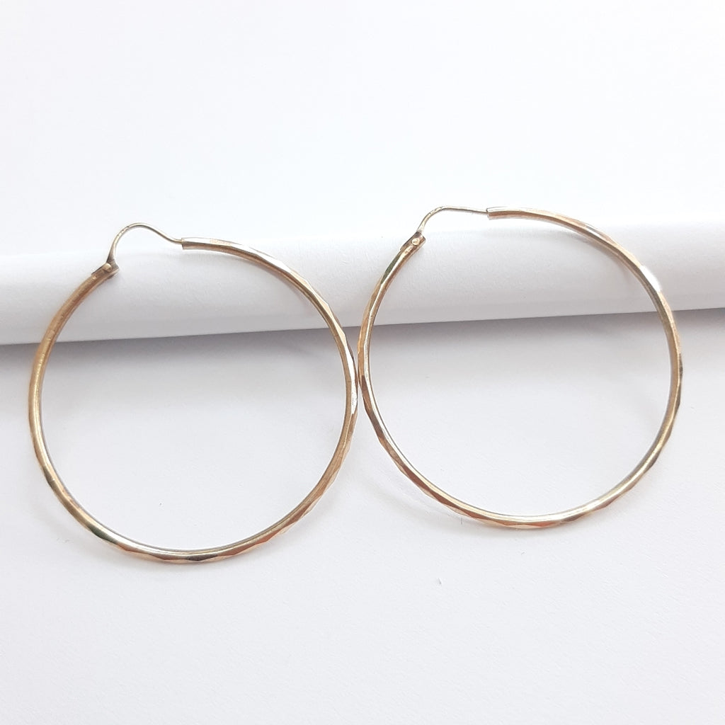 ARRACADAS PAR ORO 14 K 2.6 GRMS (SEMINUEVO)