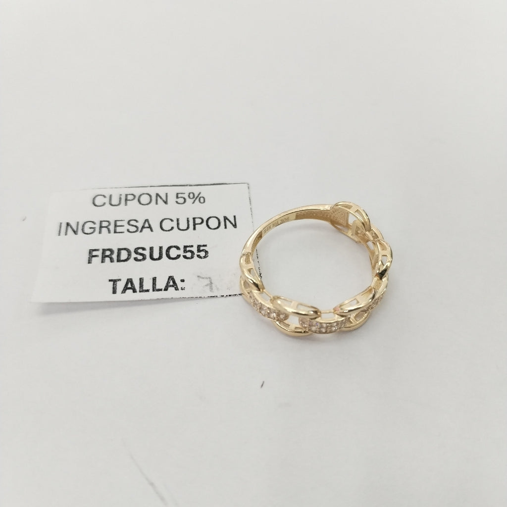 ANILLOS DAMA ORO 14K 2 (NUEVO)