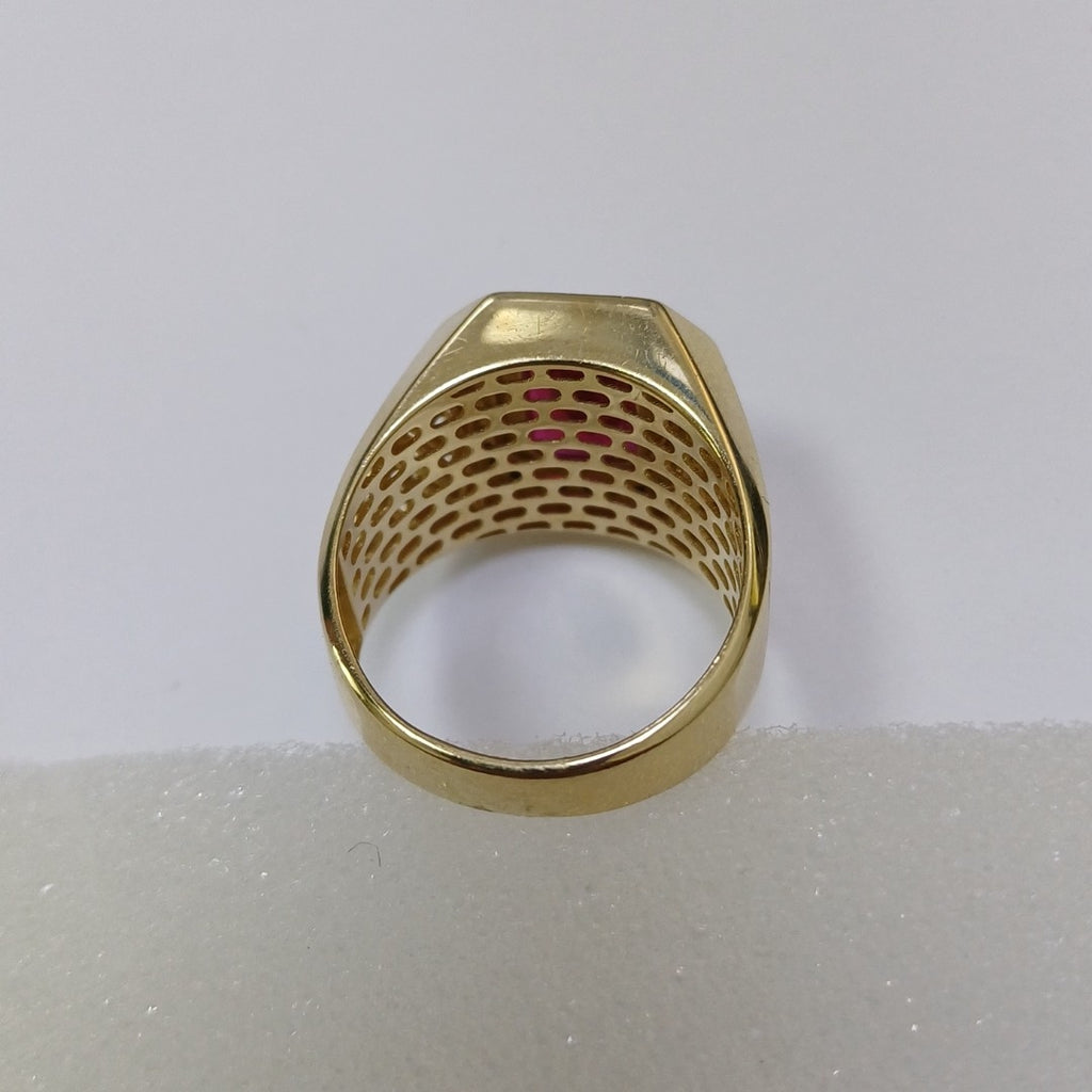 ANILLOS CABALLERO ORO 10K 5.9 (NUEVO)