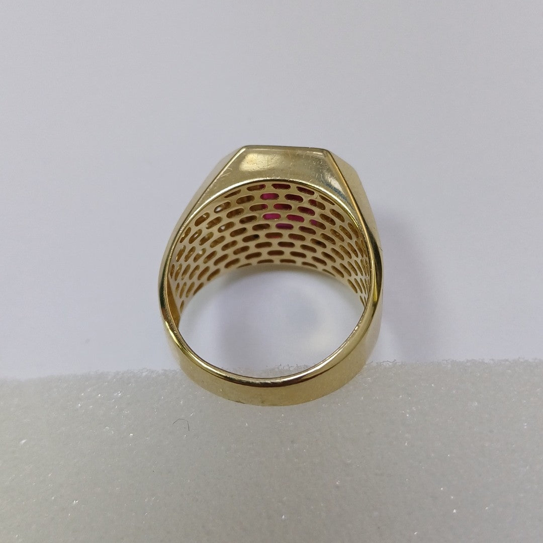 ANILLOS CABALLERO ORO 10K 5.9 (NUEVO)