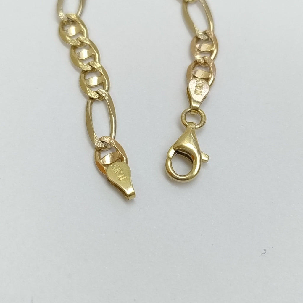 CADENA ORO COMBINADO 14 K 21 GRMS (SEMINUEVO)
