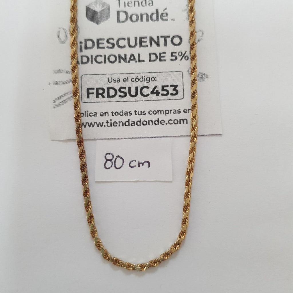 CADENA ORO 14 K 13,00 GRMS (SEMINUEVO)
