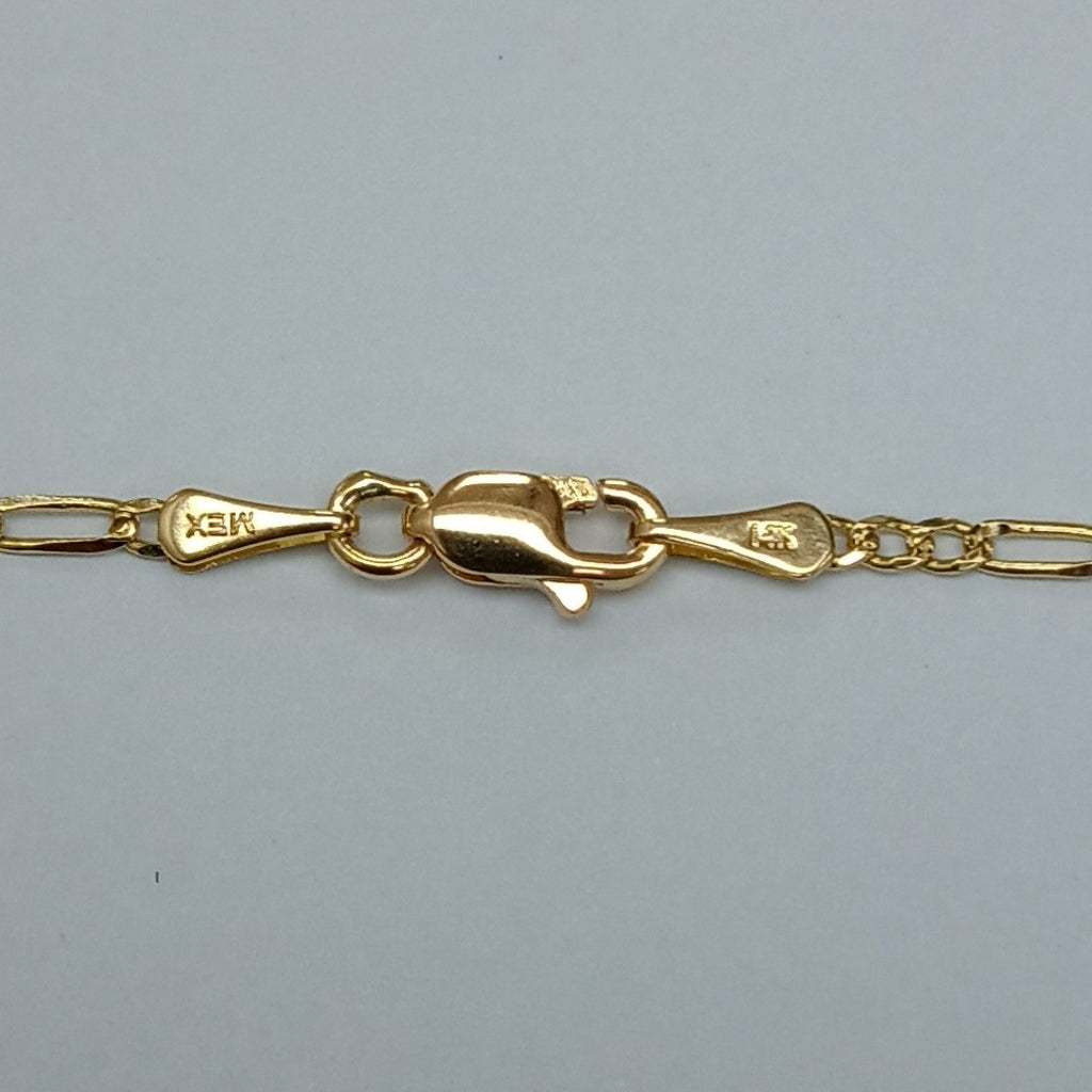 CADENAS 3X1 ORO 14K 55 CM 3.9 GR (NUEVO)