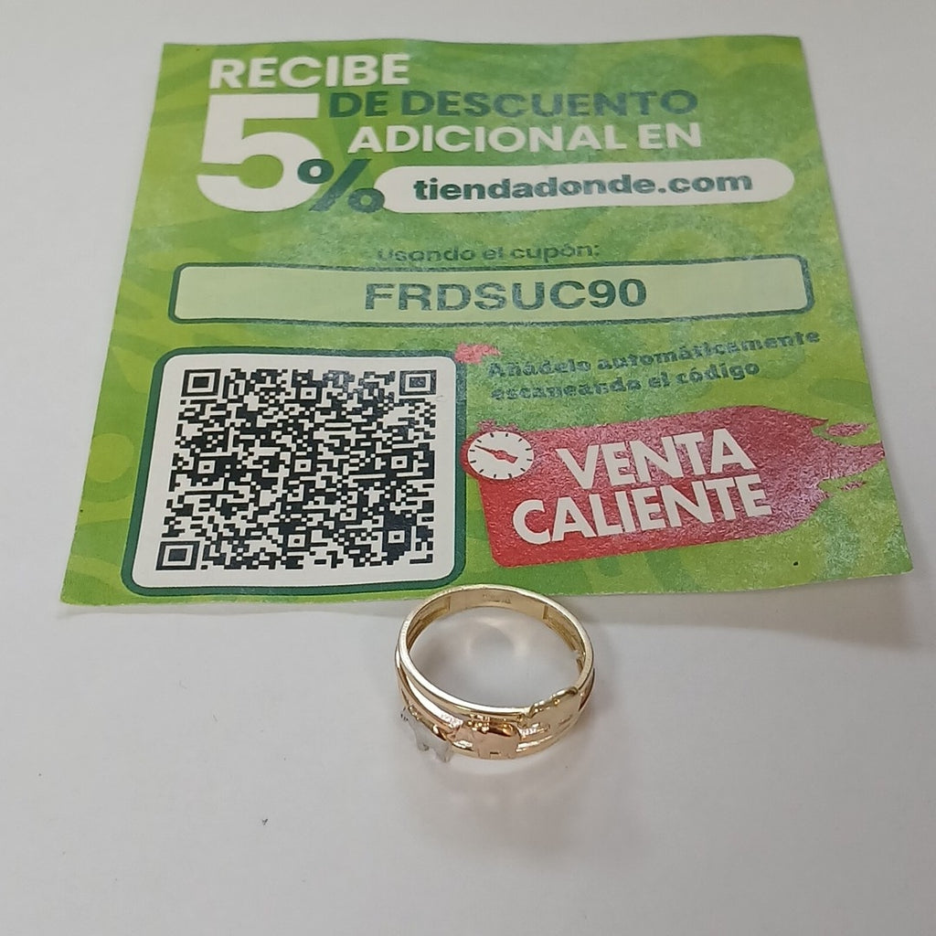 ANILLOS DAMA ORO 14K 2 (NUEVO)