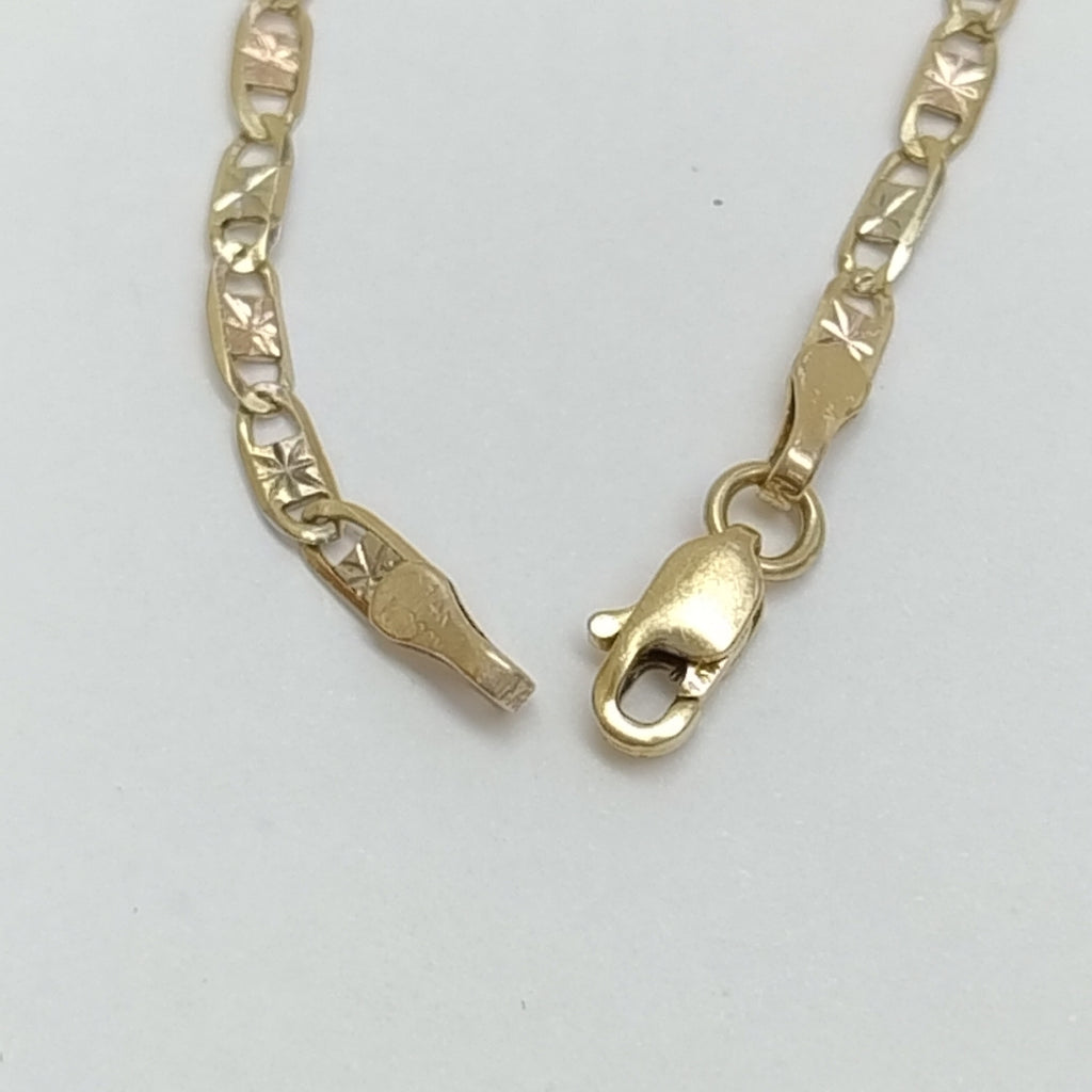 ESCLAVA ORO COMBINADO 14 K 2.7 GRMS (SEMINUEVO)