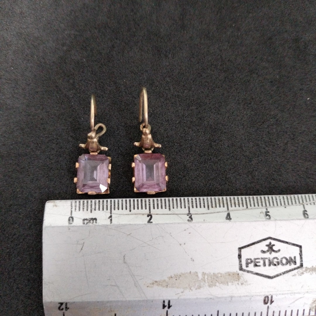 ARETES PAR ORO 8 K 4.5 GRMS (SEMINUEVO)