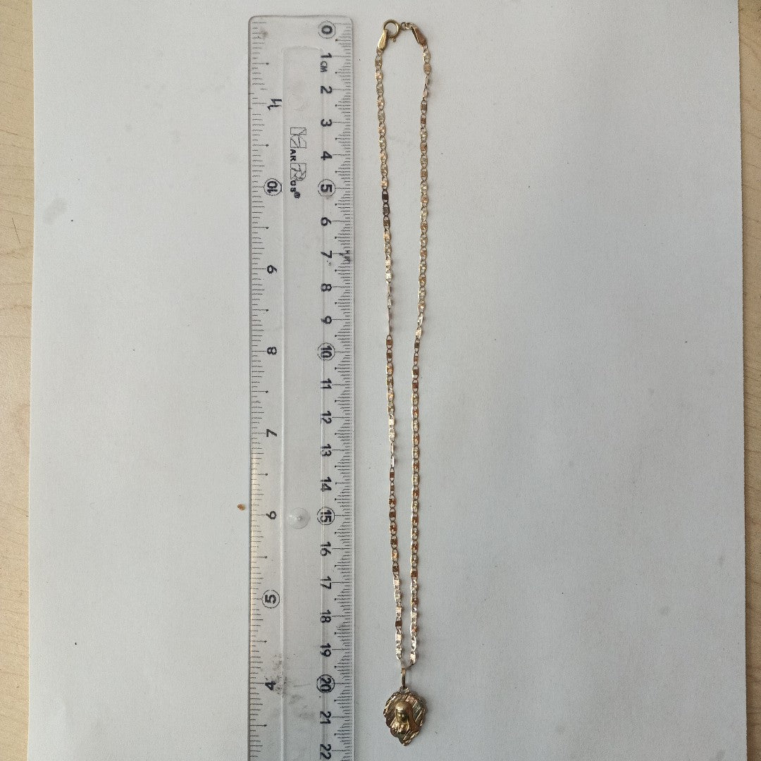 CADENA, DIJE ORO 10 K 3 GRMS (SEMINUEVO)
