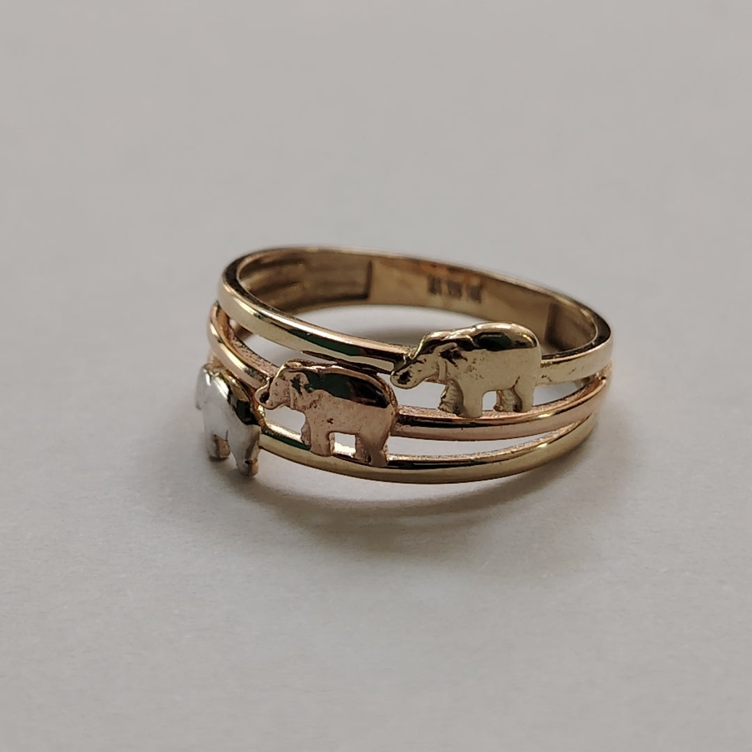 ANILLOS DAMA ORO 14K 2 (NUEVO)