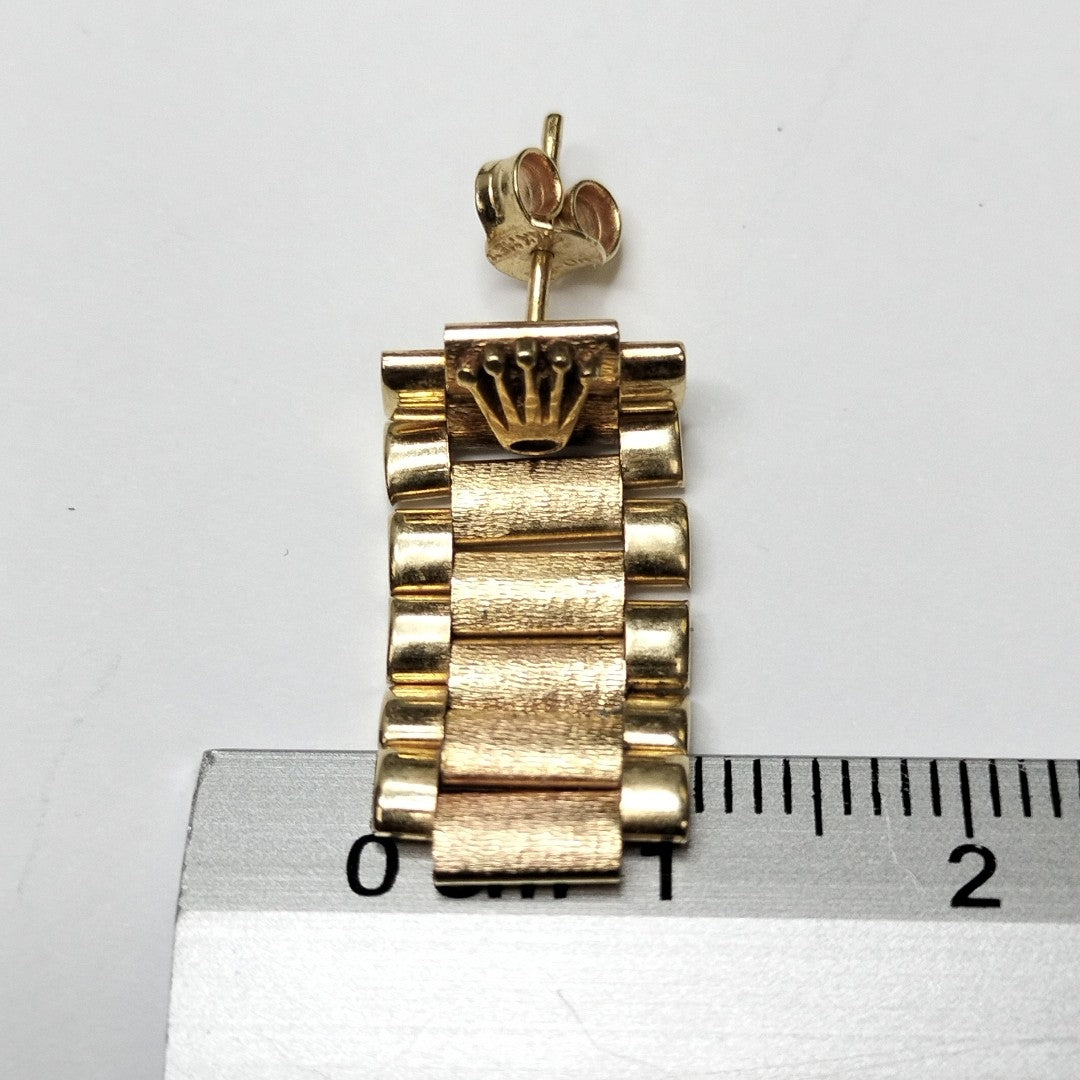 ARETES PAR ORO 14 K 5 GRMS (SEMINUEVO)