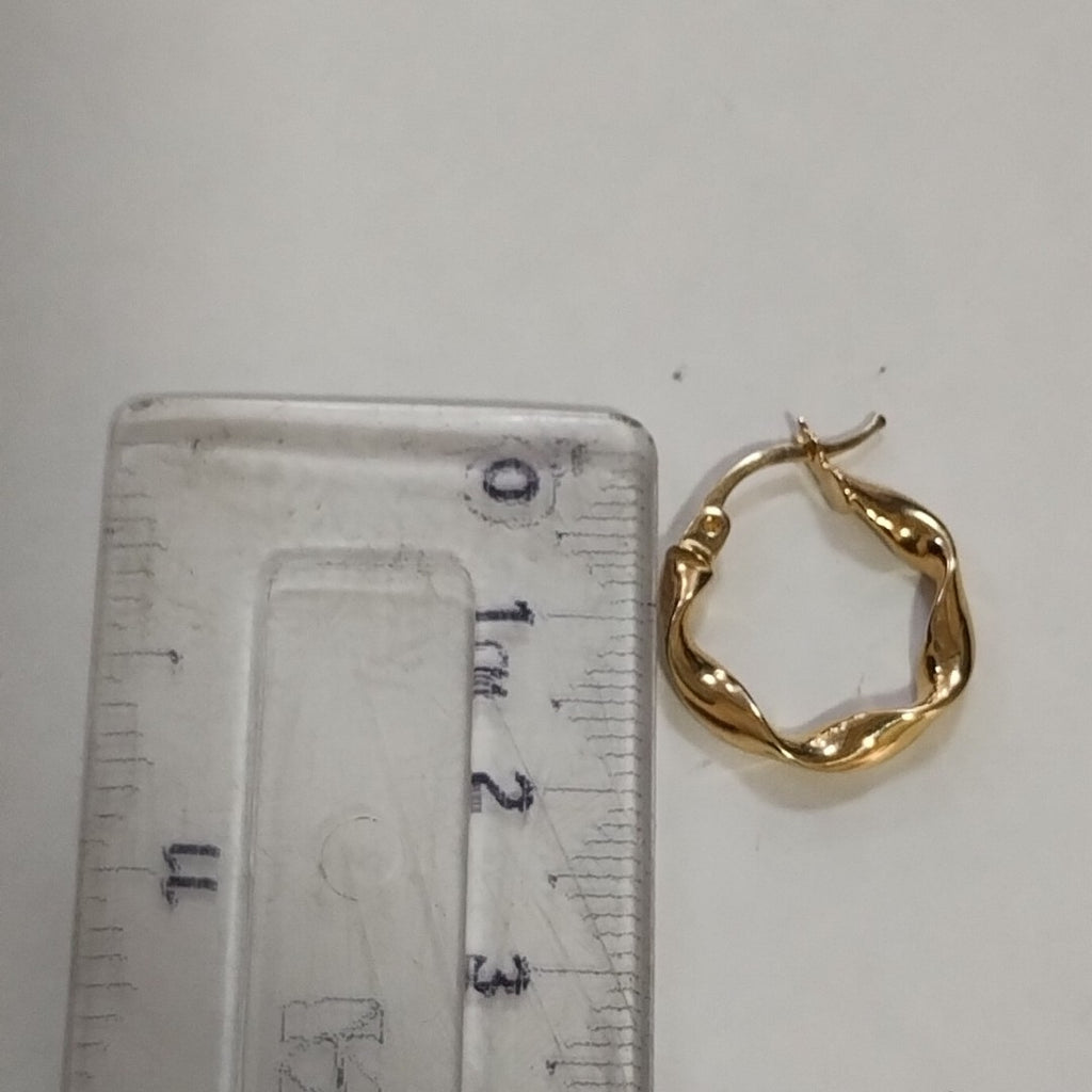 ARRACADAS ORO 14K 1.5 (NUEVO)