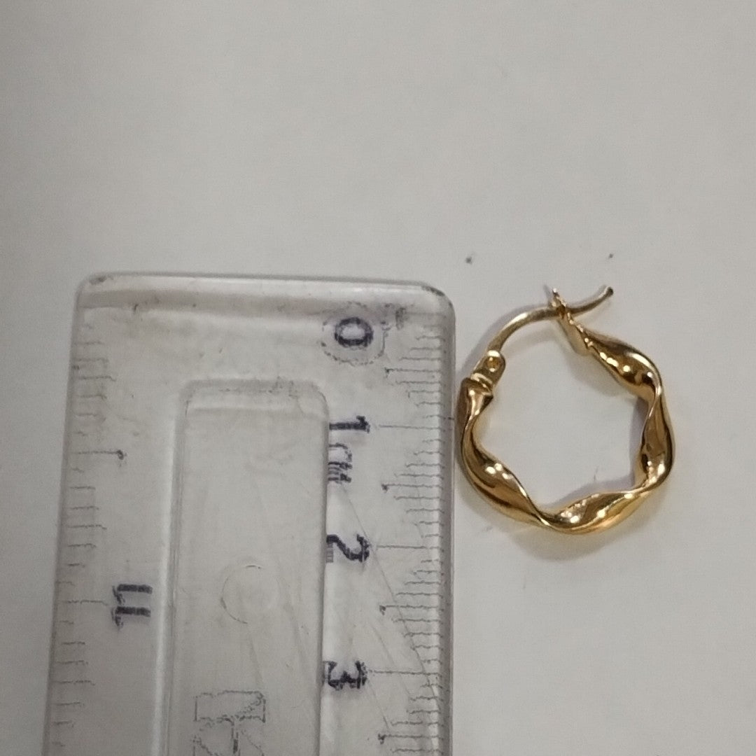 ARRACADAS ORO 14K 1.5 (NUEVO)