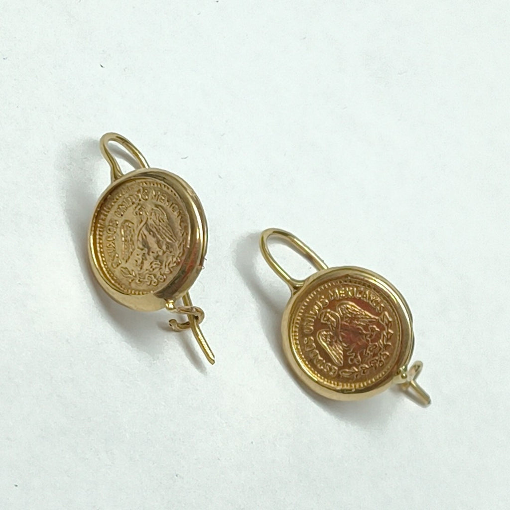 ARETES PAR ORO 10 K 1,60 GRMS (SEMINUEVO)
