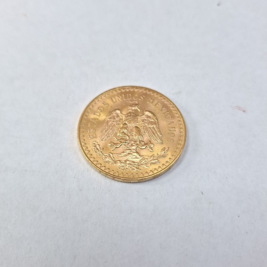 K1 41.6 GRMS 21 K IDENTIFICACIÓN MONEDA NOMINATIVA MATERIALES ORO CAN (SEMINUEVO)