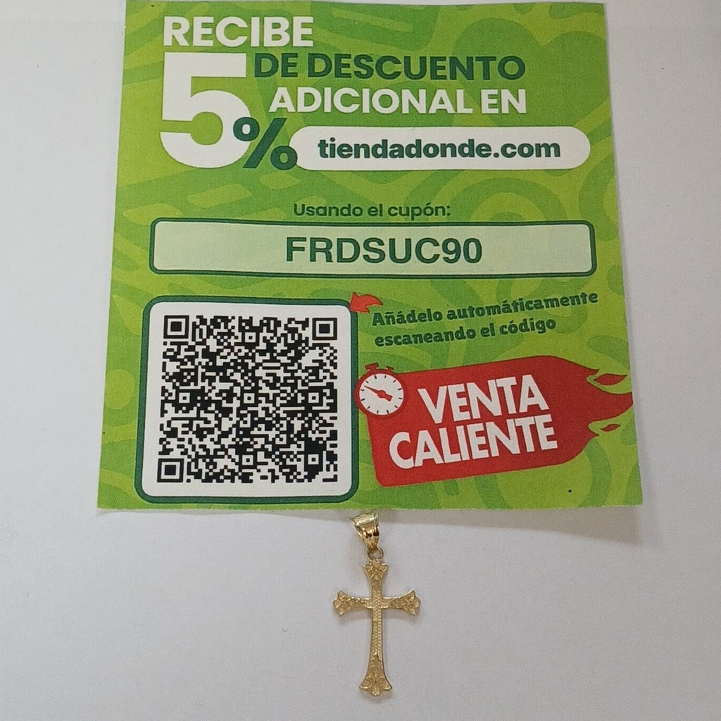 CRUCES ORO 14K 0.8 (NUEVO)
