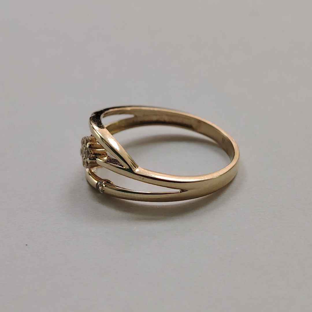 ANILLOS DAMA ORO 10K 2 (NUEVO)