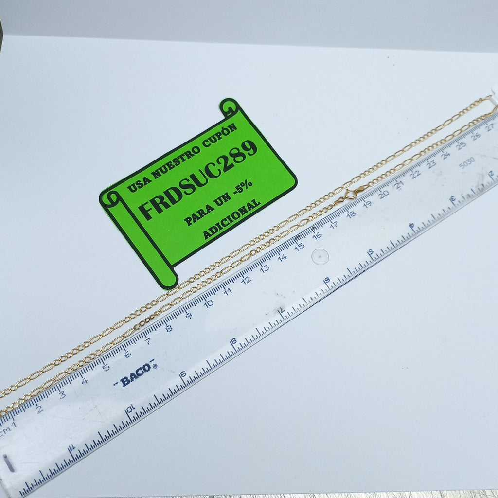 CADENA ORO 10 K 5,00 GRMS (SEMINUEVO)