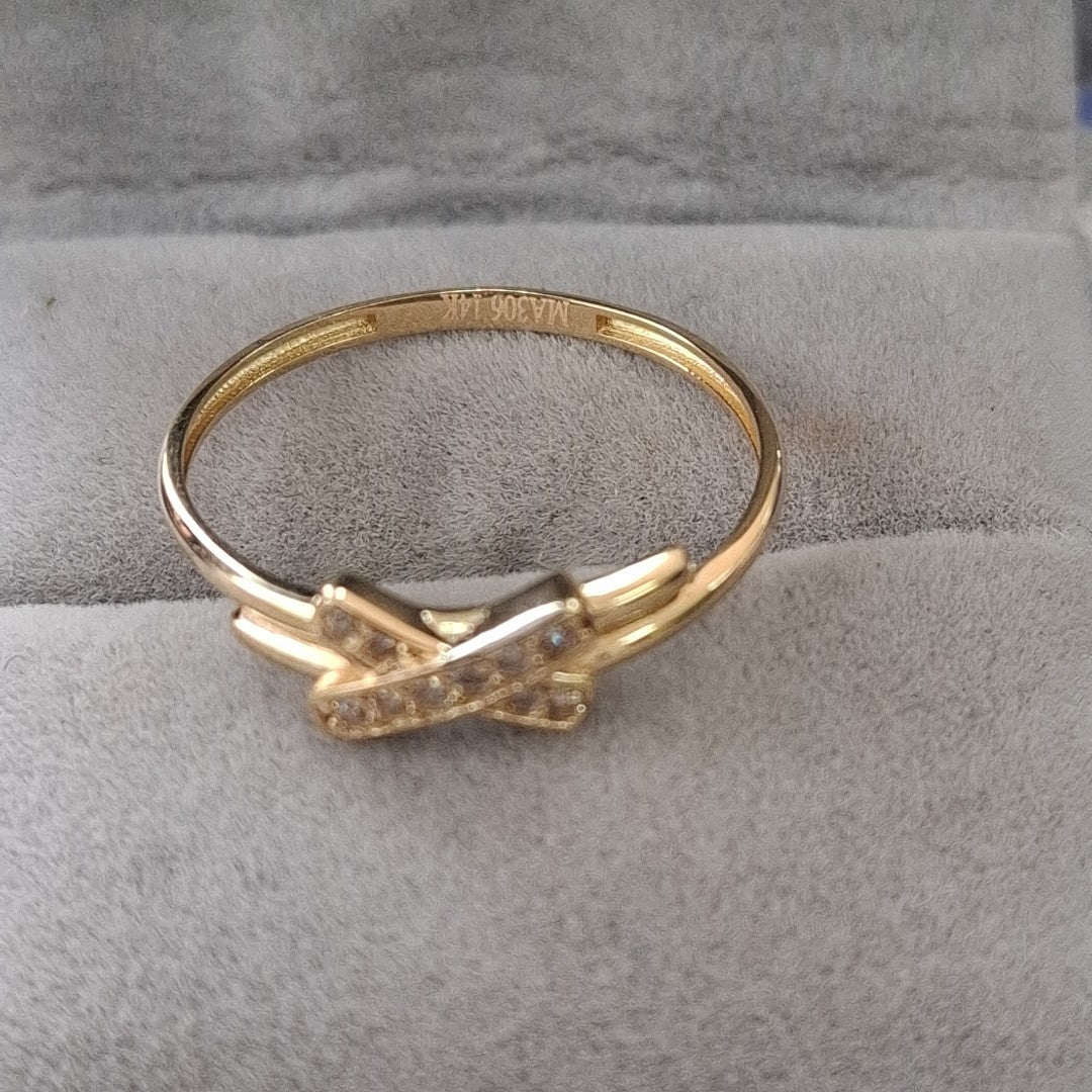 ANILLOS DAMA ORO 14K 1 (NUEVO)
