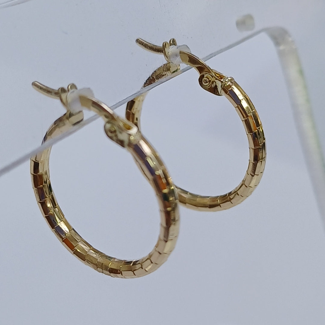 ARRACADAS ORO 14K 1.6 (NUEVO)