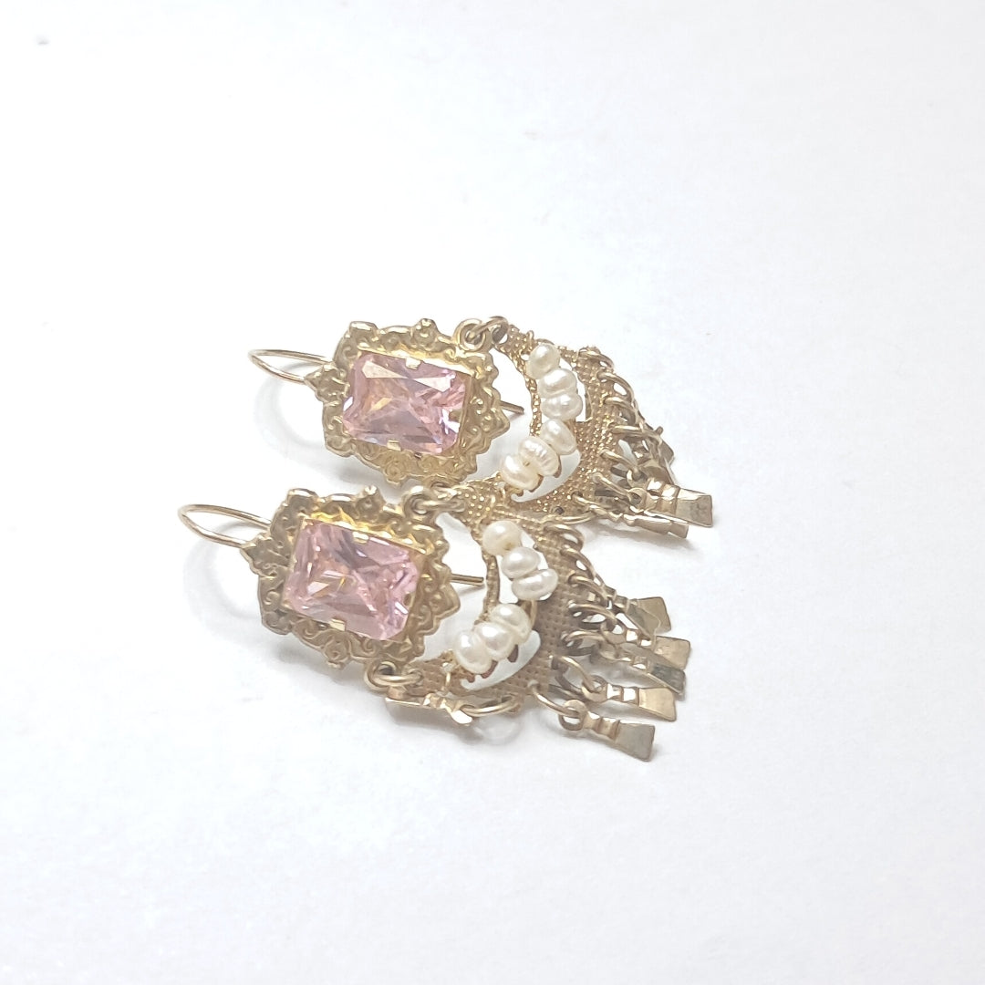 ARETES PAR ORO 10 K 3.6 GRMS (SEMINUEVO)