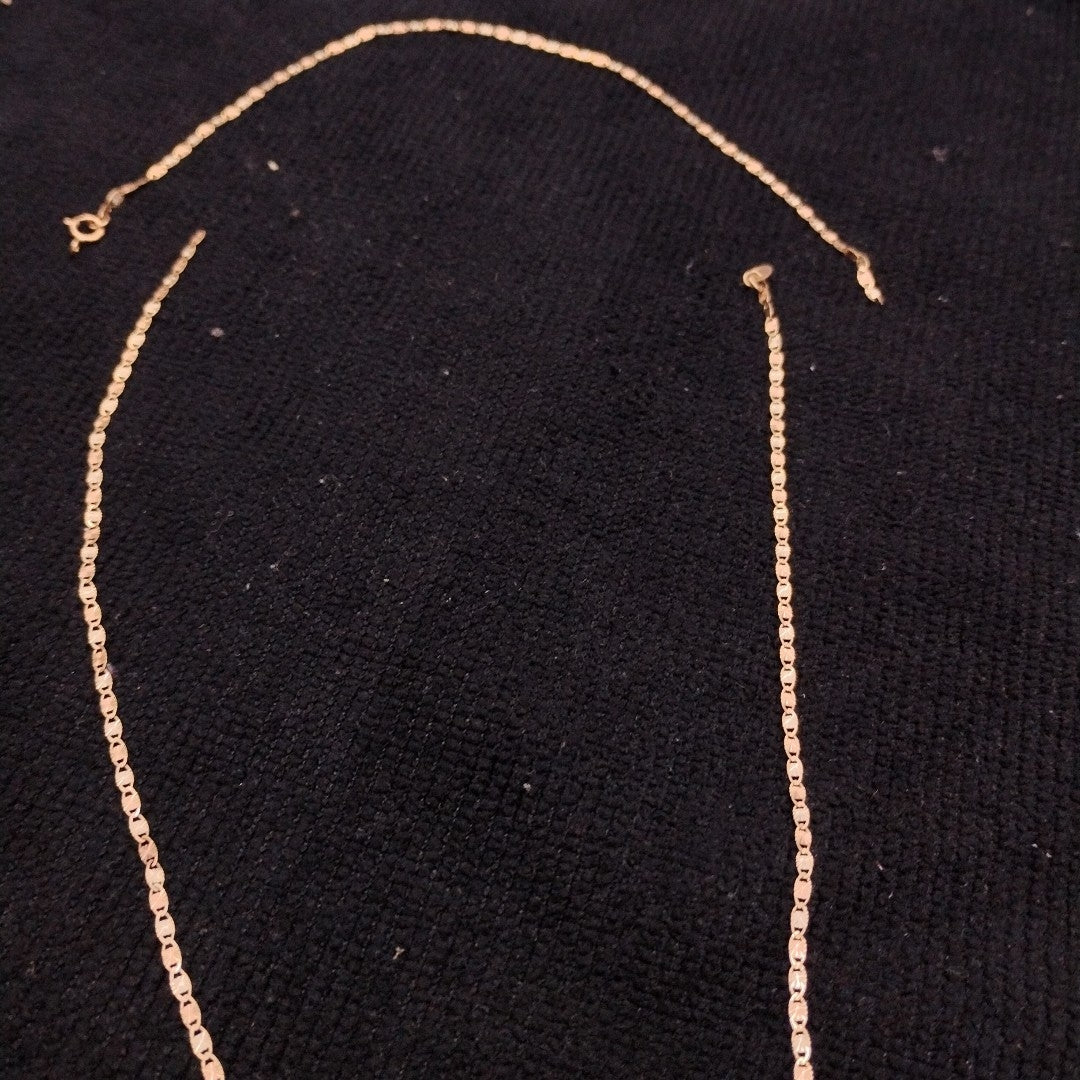 CADENA ORO COMBINADO 10 K 1.7 GRMS (SEMINUEVO)