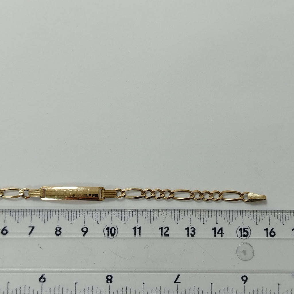 ESCLAVA ORO 14 K 3.8 GRMS (SEMINUEVO)