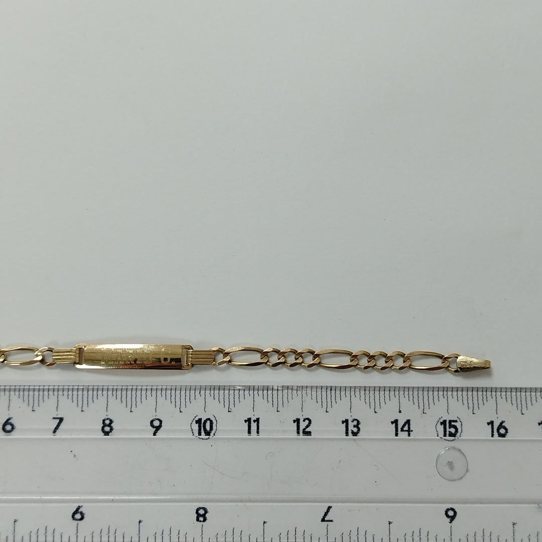 ESCLAVA ORO 14 K 3.8 GRMS (SEMINUEVO)